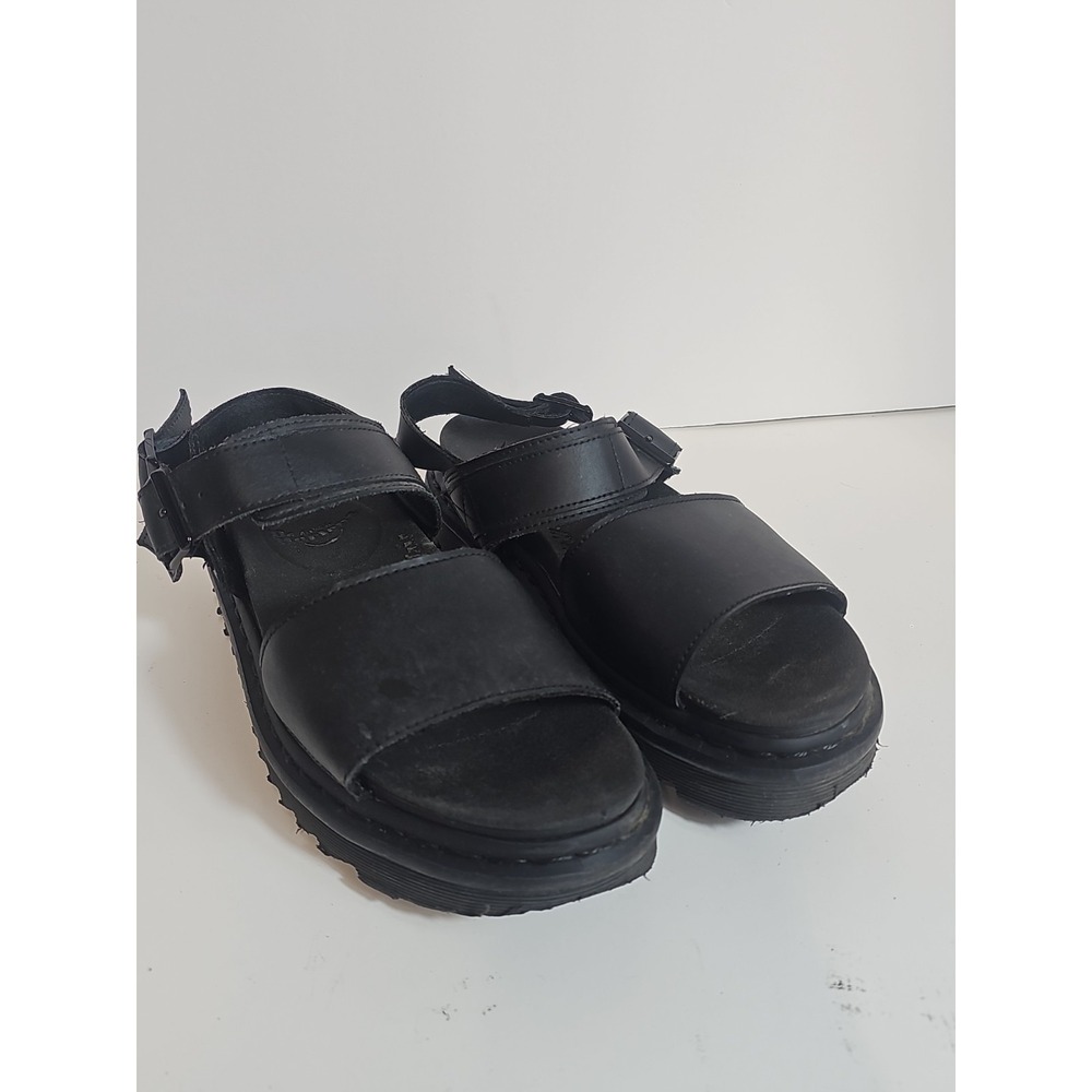 Dr. Martens Voss Women's Size 8‎ Platform Sandals Leather Black
